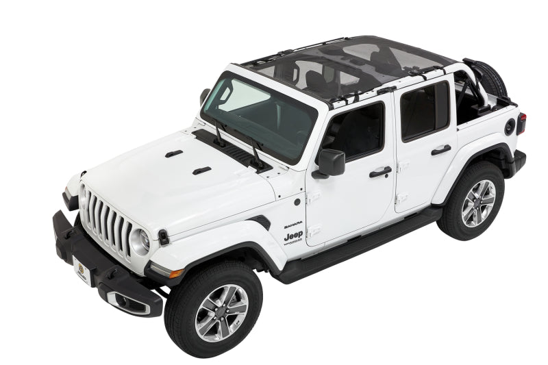 Bestop Sun Safari Bikini Top for Jeep Wrangler JL 4-Door (Mesh) - Model 52411-11