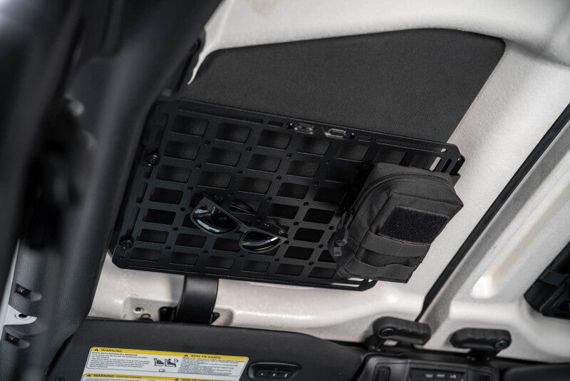 DV8 Offroad dवेMPJL-11 Jeep Wrangler JL Roof Mount for 15 x 12-Inch MOLLE Panel