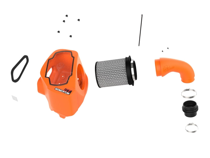 aFe POWER Momentum GT Pro DRY S Cold Air Intake System for 2024–2026 Toyota Land Cruiser J250 2.4L Turbo, Orange Edition — Part 50-70127DN