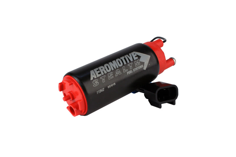 Aeromotive 340 Series Stealth In-Tank E85 Fuel Pump, Offset Inlet, Part Number 11542