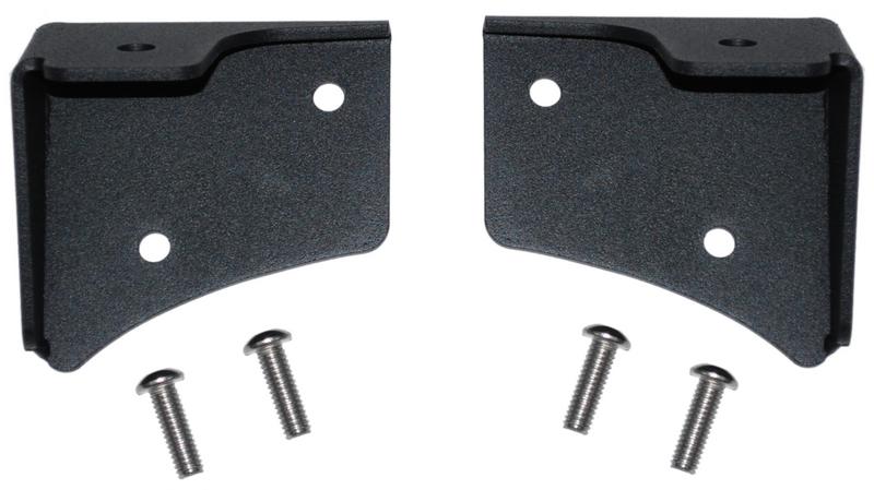 MBRP 97-06 Jeep Wrangler TJ Windshield Light Bracket Kit, Part Number MBRP131043
