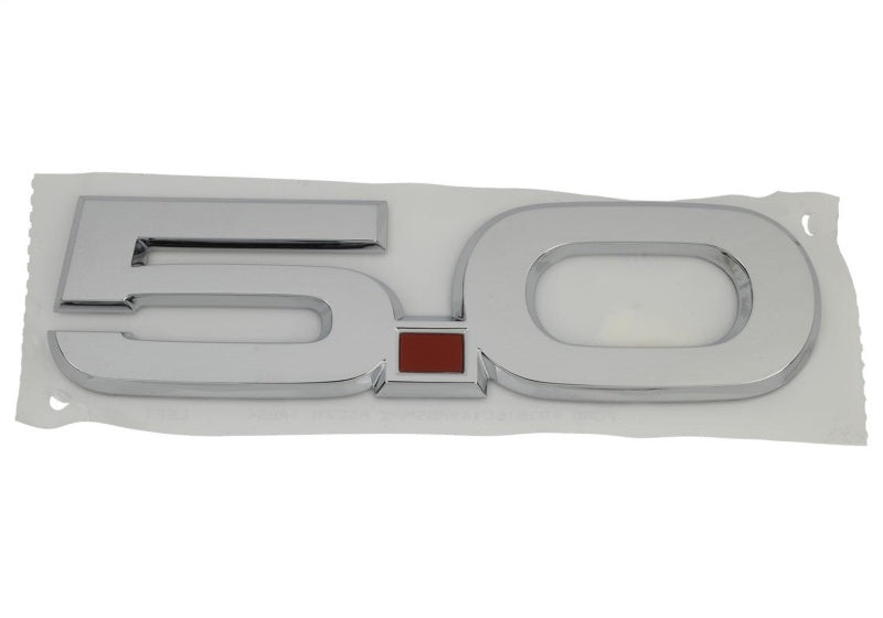 Ford Racing frpM-1447-M50A 5.0L Chrome Fender Emblems for 2015–2019 Ford Mustang