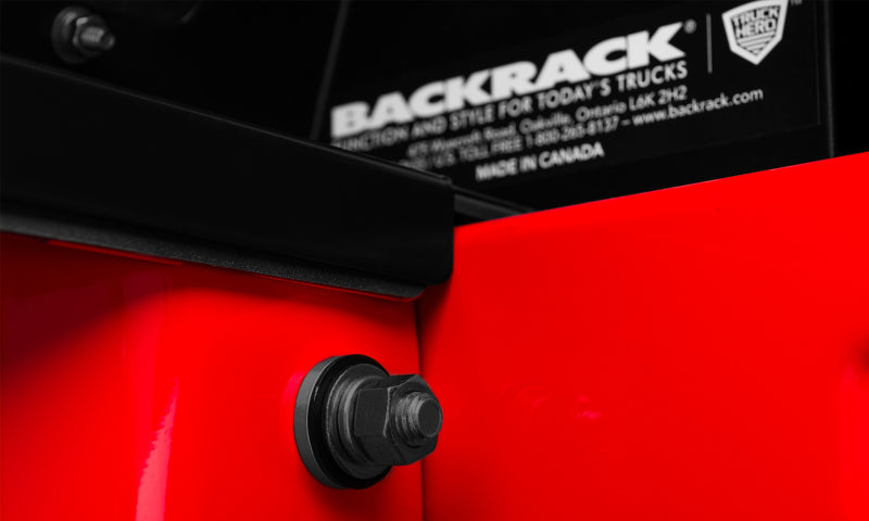 BackRack 2019-2022 Ram 1500 14-Gauge Steel Trace Rack w/ Hardware Kit - Black