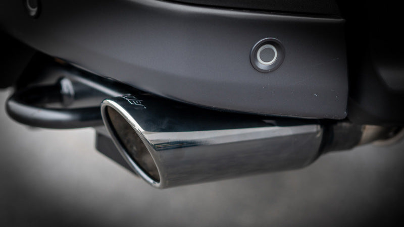 Borla 60743BC Tail Pipe Kit with 4-Inch Black Chrome Tips for 2024-2026 Ford Ranger Raptor