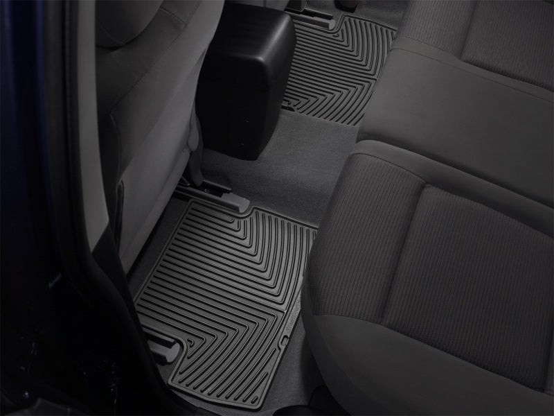 WeatherTech 07-10 Kia Optima Front and Rear Rubber Mats - Black