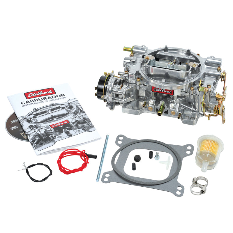 Edelbrock - ede1403 - Performer Series 500 CFM 4-Barrel Electric Choke Carburetor
