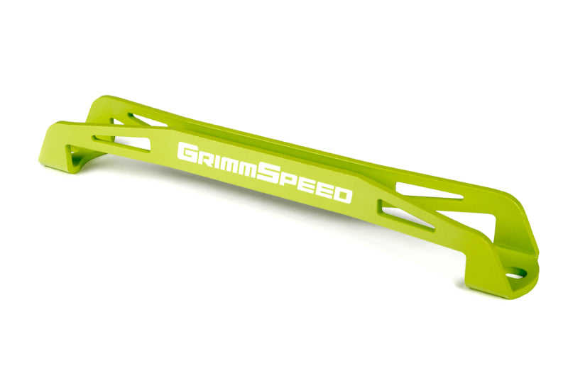 Grimm Speed Subaru Impreza/WRX/STI/Legacy/Forester/Baja/BRZ Lightweight Battery Tiedown- Neon Green