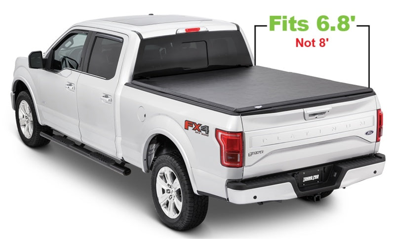 Tonno Pro 99-19 Ford F-250 Super Duty 6.8ft Styleside Tonno Fold Tri-Fold Tonneau Cover