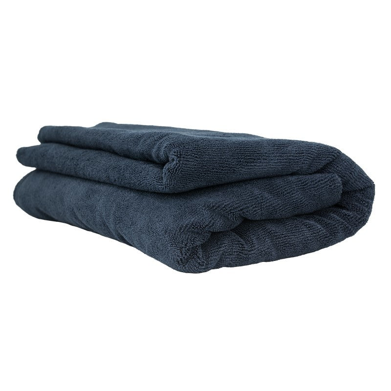 Chemical Guys Elegant Edgeless Microfiber Towel - 51in x 30in - Black - Case of 12