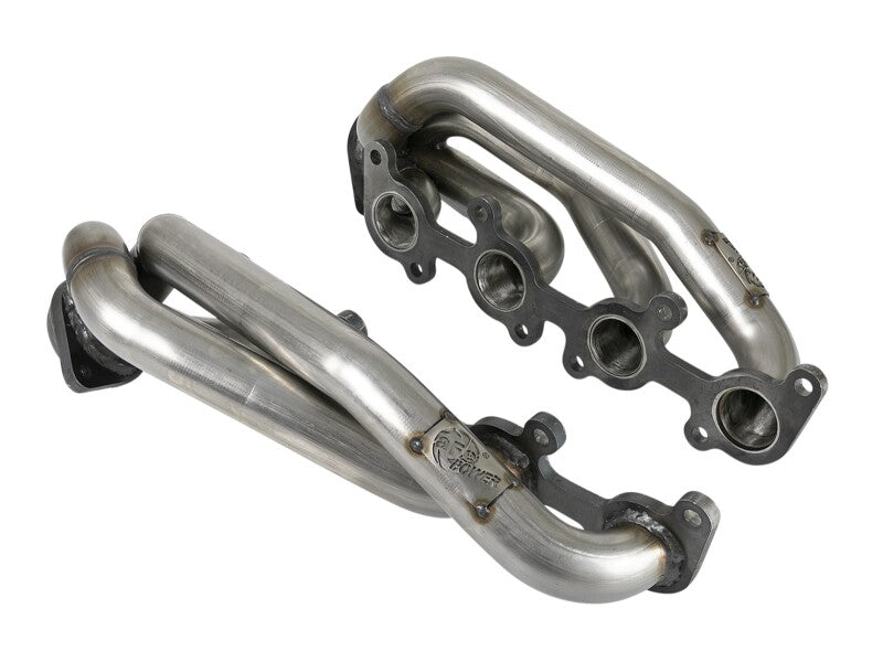aFe Twisted Steel 304 Stainless Steel Headers for Ford F-150 5.0L V8, Part Number AFE48-33025-1