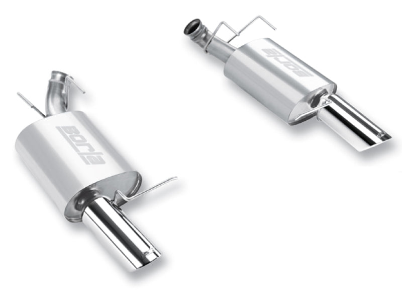 Borla ATAK Axle-Back Exhaust System for 2011-2012 Ford Mustang GT and 2012 Boss 302 5.0L V8, Part Number 11791