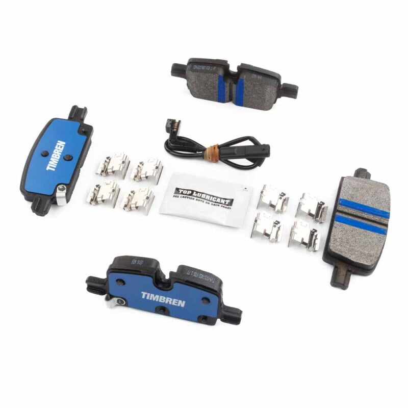 Timbren BES Severe Duty Semi-Metallic Brake Pads for Chevrolet Silverado 1500 and GMC Sierra 1500 – Rear