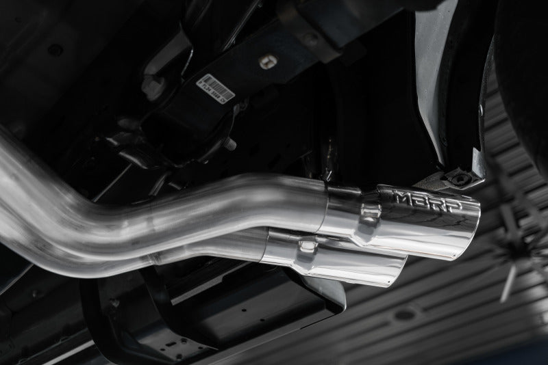MBRP S5262BLK Armor BLK Cat-Back Exhaust System for 2015–2016 Ford F-150