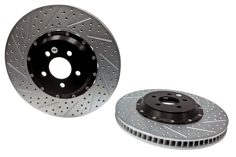 Baer Brakes Eradispeed+ Front 2-Piece Performance Brake Rotors for 2015-2023 Ford Mustang GT with OE Performance Package