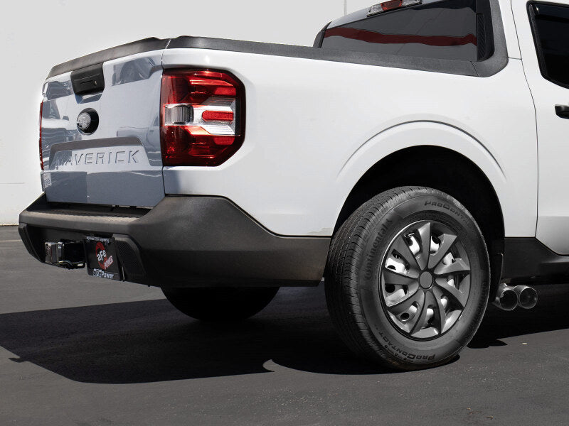 aFe Rebel Series Cat-Back Exhaust System with Black Tip for 2022-2025 Ford Maverick 2.5L FWD - 49-33155-B