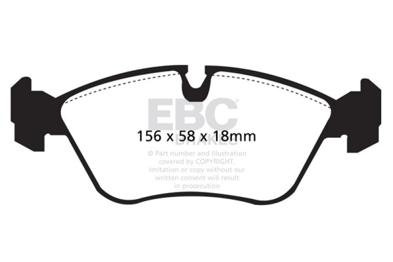 EBC Yellowstuff Brake Pad Sets