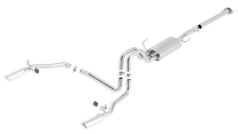 Borla 140417 ATAK Cat-Back Exhaust System for 2011-2014 Ford F-150 5.0L V8