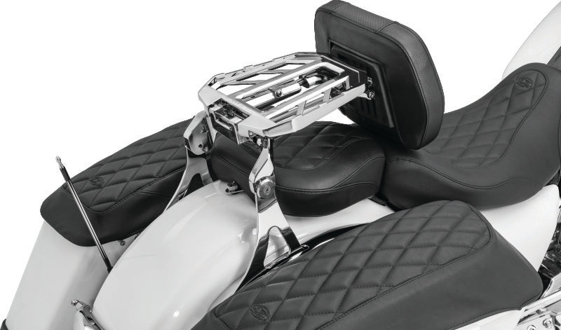 Kuryakyn Neo Driver and Passenger Backrest, Chrome - Part Number 5746
