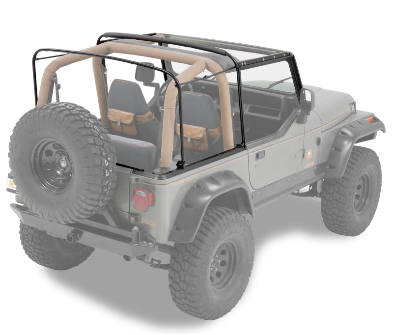 Bestop Bow & Frame Hardware Kit for Jeep 1988-1995 Wrangler YJ – Factory Style Replacement Part Number bes55004-01