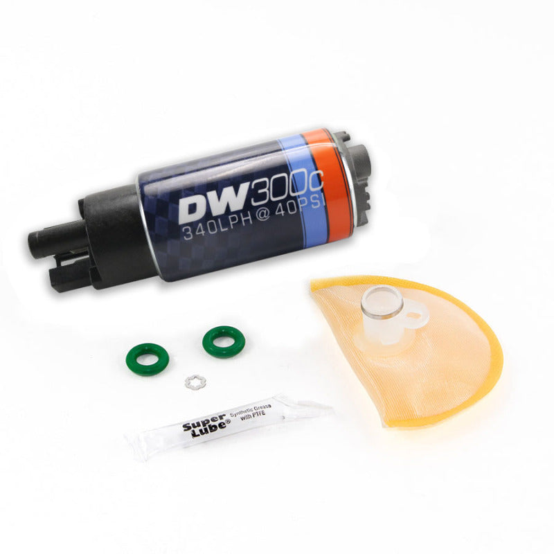 DeatschWerks DW300C 340 LPH Compact Fuel Pump with 2006-2011 Honda Civic Installation Kit