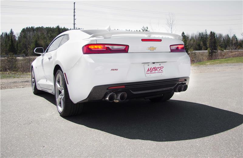 MBRP Armor Lite Race Cat-Back Exhaust System mbrpS7033AL for 2016-2021 Chevrolet Camaro