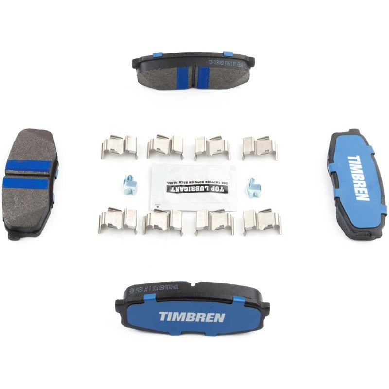 Timbren BES Severe Duty Semi-Metallic Brake Pads for Lexus LX570, Toyota Tundra & More - Rear