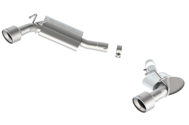 Borla 11774 S-Type Axle-Back Exhaust System for 2010-2013 Chevrolet Camaro SS 6.2L V8