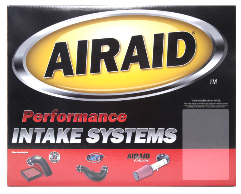Airaid MXP Air Intake System with Tube, Dry Red Filter Media, 2011-2014 Dodge Charger and Challenger, Part Number AIR351-318