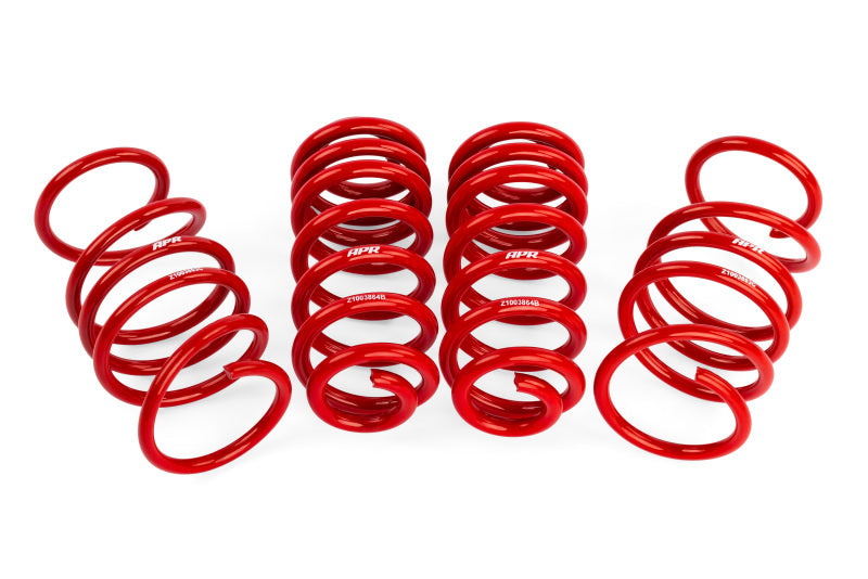 APR 22-26 Volkswagen Golf R MK8 Roll-Control Lowering Springs - Red