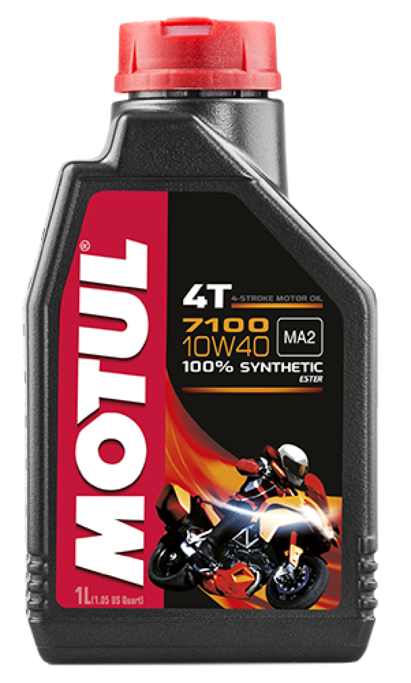 Motul 1L 7100 4-Stroke Engine Oil 10W40 4T - Case of 12
