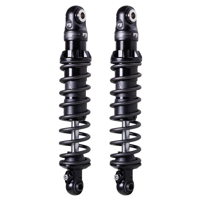 FOX Powersports Harley-Davidson Dyna 13.5-Inch IFP-QSR Rear Shocks, Part Number 897-27-206