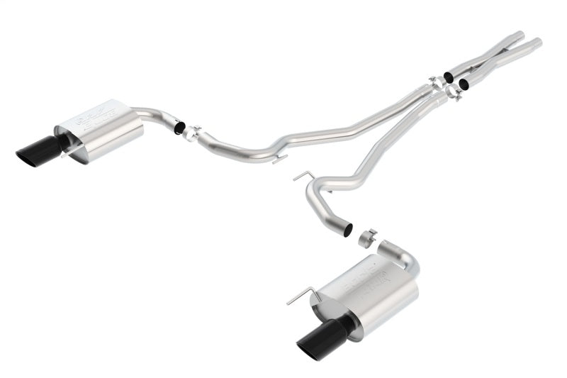 Borla ATAK Cat-Back Exhaust System 140591BC for 2015-2017 Ford Mustang GT 5.0L V8