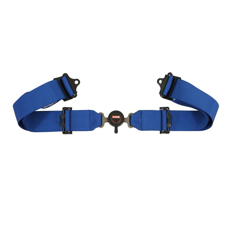 RaceQuip RQP741021RQP Blue SFI Camlock 5-Point Pull-Down Lap Seat Belt