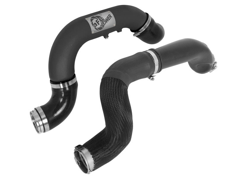 aFe BladeRunner Intercooler Tube Kit, 2.5-Inch Hot Side and 3-Inch Cold Side, Black, GM Colorado/Canyon 2.8L Diesel, Part Number 46-20264-B