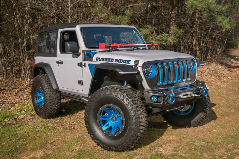 Rugged Ridge Max Terrain Fender Flare Set F & R 18-20 Jeep Wrangler JL