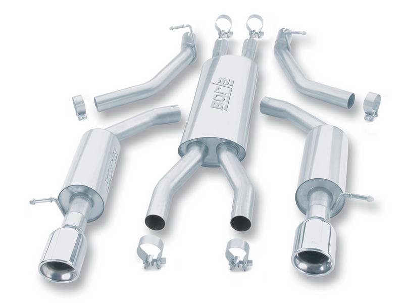Borla Touring Cat-Back Exhaust System 140081 for 2003 Ford Thunderbird 3.9L V8
