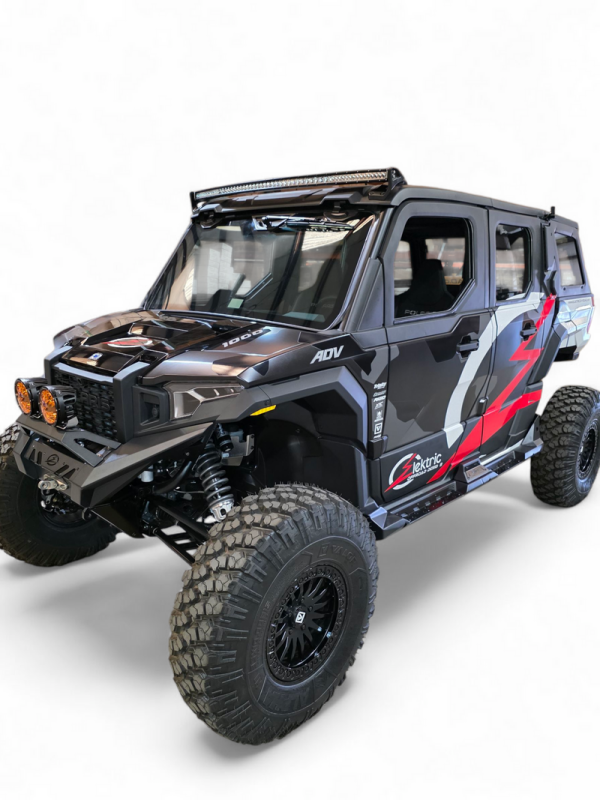Elektric Offroad Volt Series Rock Sliders for 2024 Polaris Xpedition ADV 5 & XP 5 – 4-Seat Models