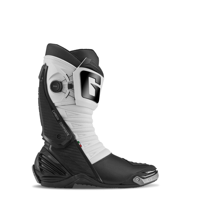 Gaerne GAR2460-014-11 GP1 LS Racing Boots - Black/White, Size 11