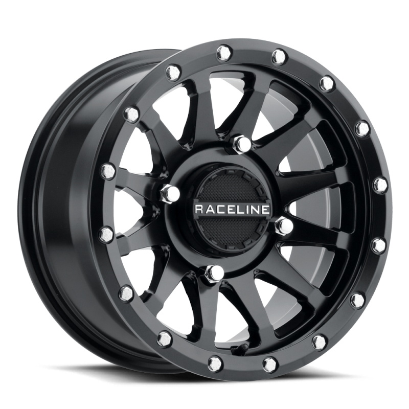 Raceline A95 Trophy Satin Black 15x7 Wheel, 4x137 Bolt Pattern, +10mm Offset