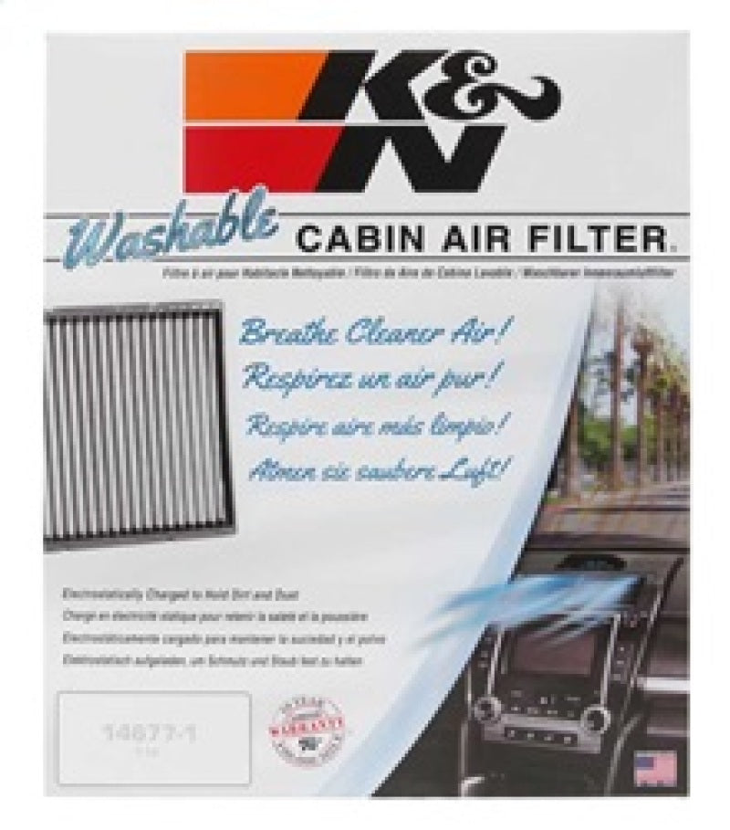 K&N Engineering VF2020 Washable Cabin Air Filter for 2011–2013 Ford Mustang