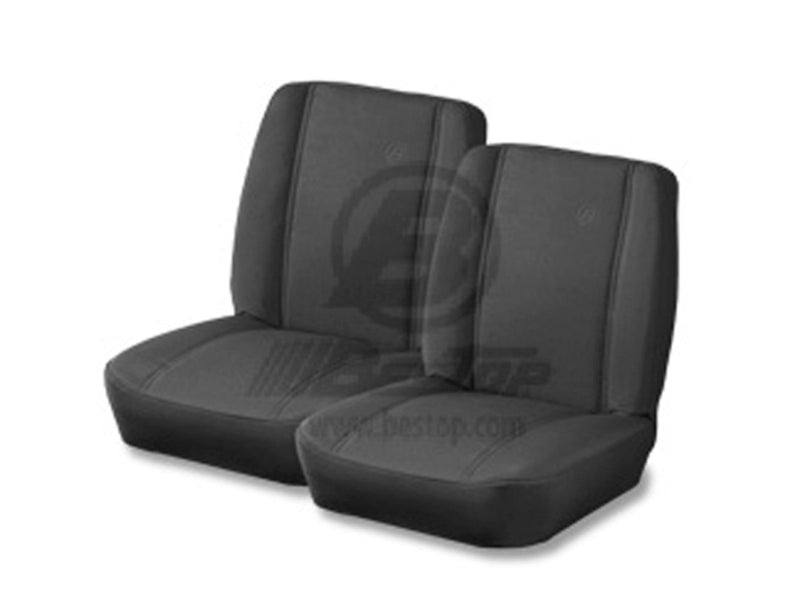 Bestop Trailmax II Classic Front Seat for Jeep CJ and Wrangler - All Vinyl Spice