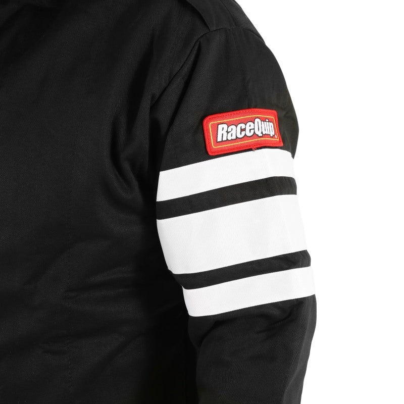 RaceQuip rqp121003RQP 121 Series SFI-5 Multi-Layer Driving Jacket - Black, Medium