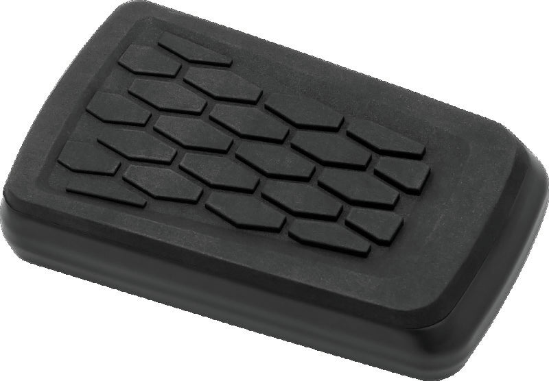 Kuryakyn Hex Brake Pedal Pad for Harley-Davidson FL Models, Black – Part Number 5915