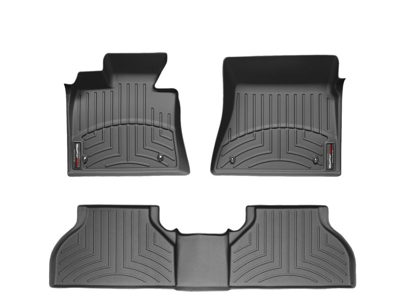 WeatherTech 15+ Mercedes-Benz E-Class Front and Rear Floorliners - Black