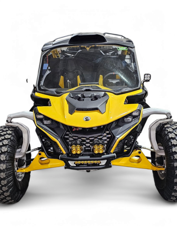 Elektric Offroad 2024+ Can-Am Maverick R Amp Front Winch Bumper - Durable Dune-Style Tubular Design