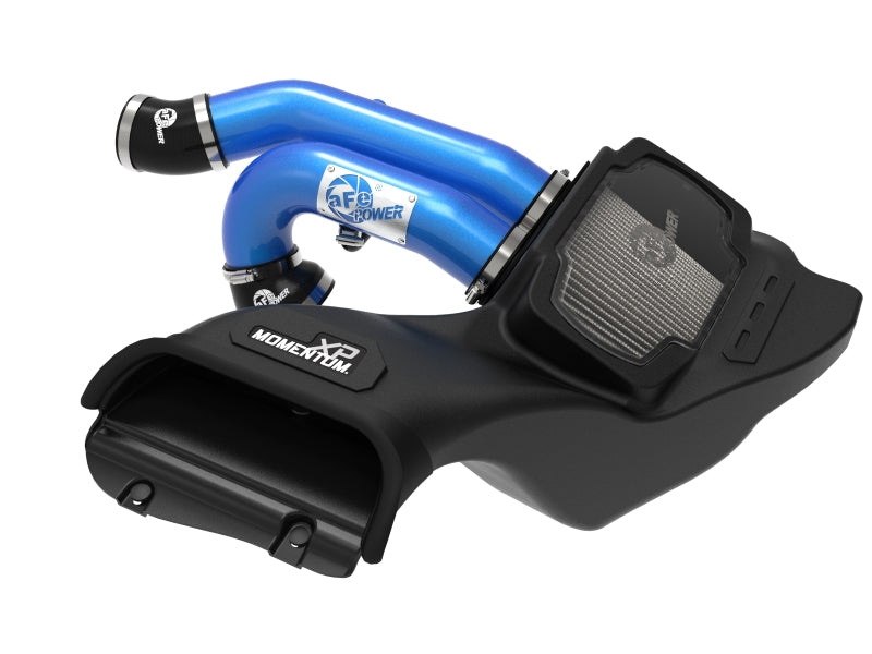 aFe Momentum XP Cold Air Intake System with Pro DRY S Filter, Blue - 50-30072DL