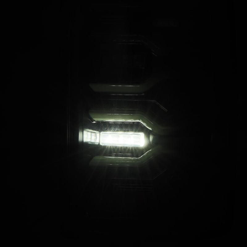 AlphaRex LUXX-Series LED Tail Lights Alpha-Black for 2002-2006 Dodge Ram 1500 and 2003-2006 Ram 2500/3500, Part ARX641020