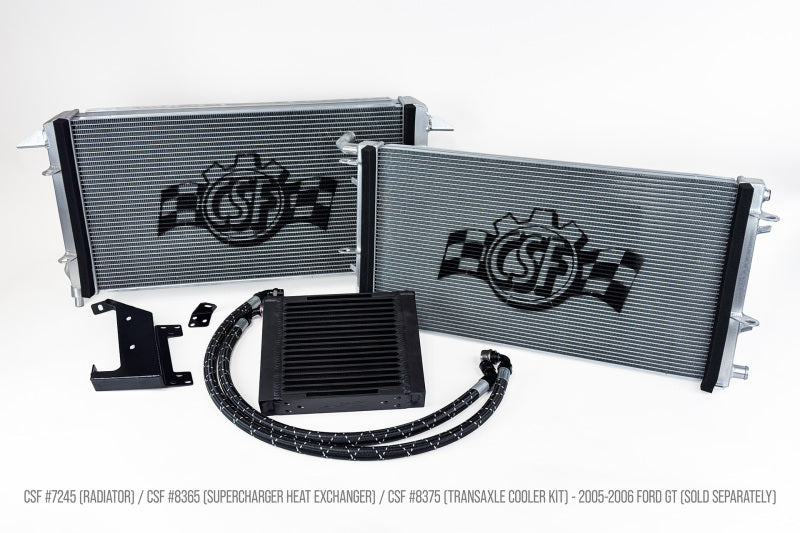 CSF 05-06 Ford GT High-Performance All-Aluminum Intercooler Heat Exchanger - Part Number CSF8365