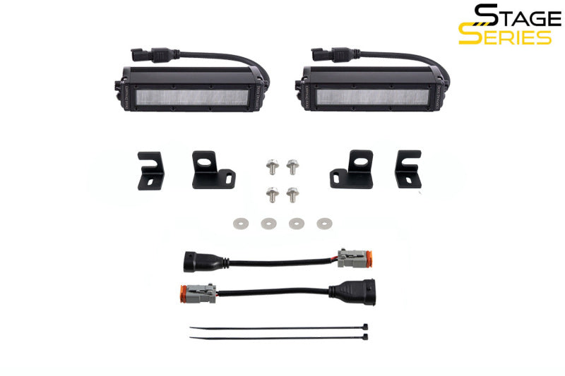 Diode Dynamics SS6 LED Stage Series Fog Light Kit for 2024+ Toyota Tacoma - Part Number DD7931