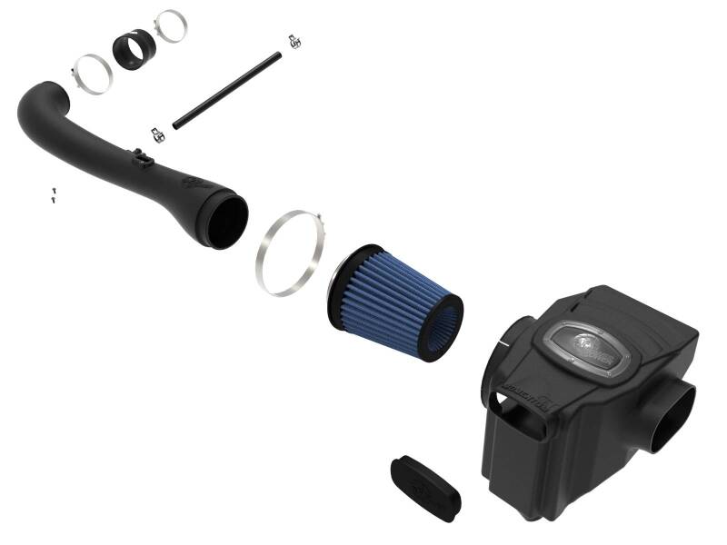 aFe Momentum GT Cold Air Intake System with Pro 5R Filter for 2020–2022 Nissan Frontier V6 3.8L, Part Number 50-70077R